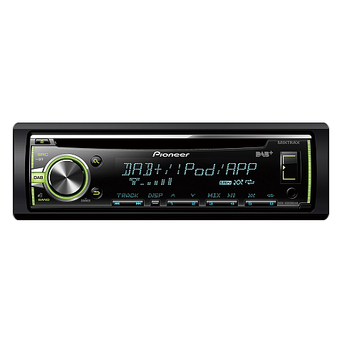 Pioneer DEH-X6800DAB Auto Media-Receiver Schwarz 200 W