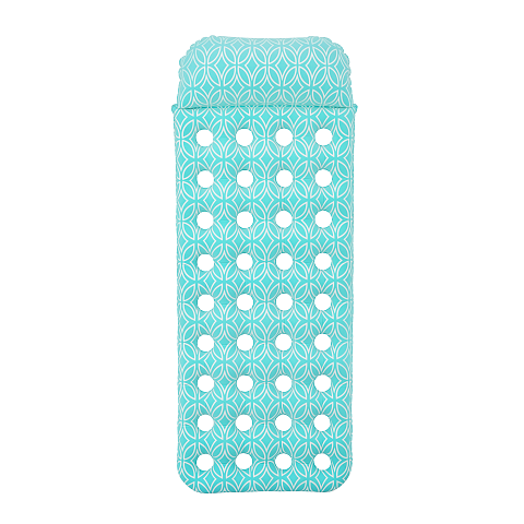 Bestway 43550 Aufblasbares Spielzeug für Pool & Strand Blau Einfarbig PVC Schwimmende Matratze