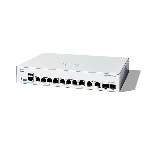 Cisco Catalyst 1200 Managed L2 Gigabit Ethernet (10/100/1000) 1U Weiß
