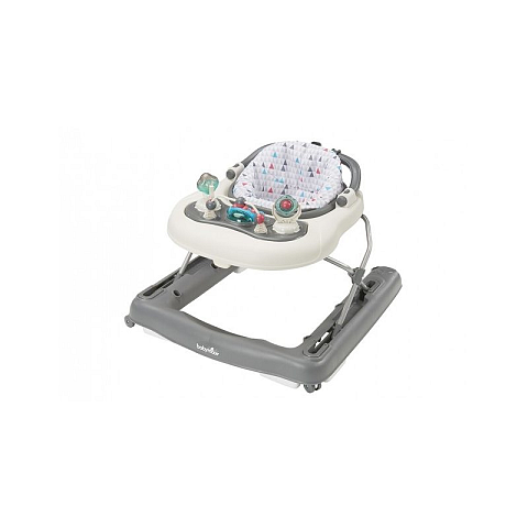 BabyMoov A040006 Babylaufwagen Grau, Weiß