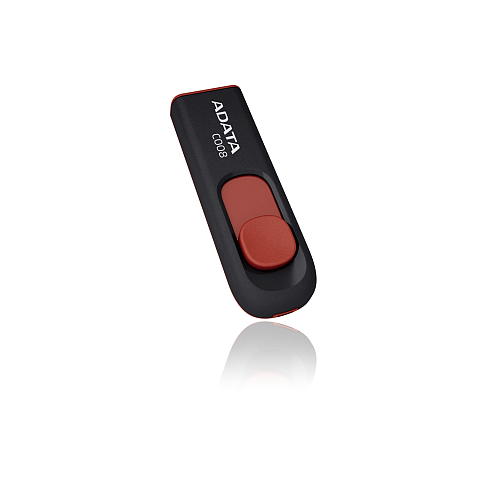 ADATA C008 64GB USB-Stick USB Typ-A 2.0 Schwarz, Rot