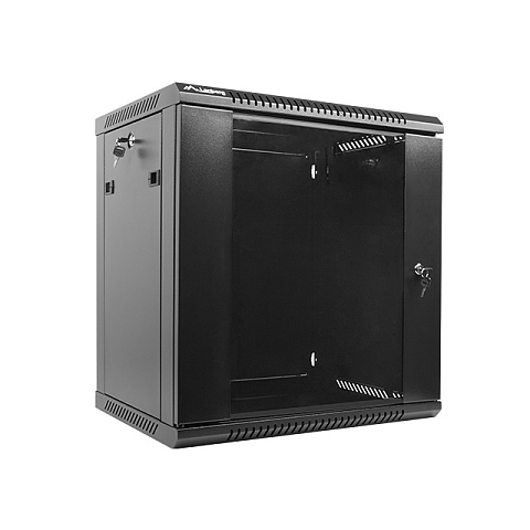 Lanberg WF01-6412-10B Rack 12U Wandmontiertes Regal Schwarz