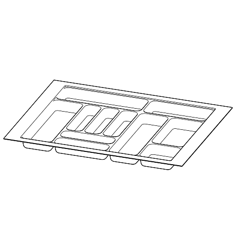 Hettich 9194944 Schubladenrolle & -schiene 650 mm