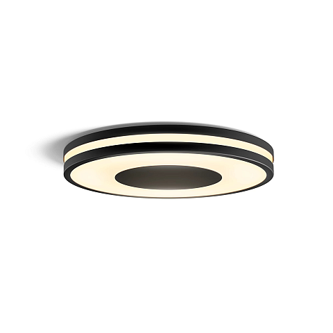 Philips Hue White ambience Being Deckenleuchte schwarz + Dimmschalter