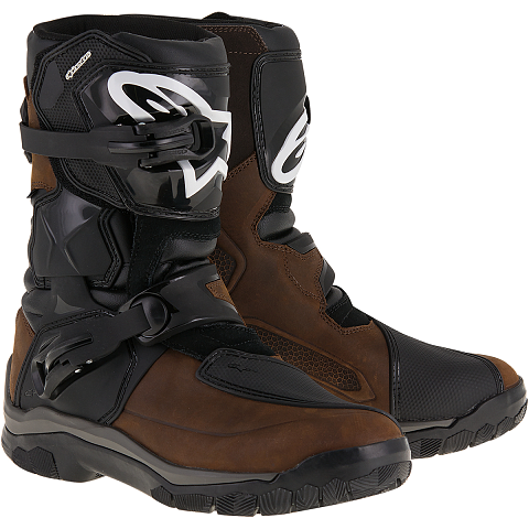 Alpinestars 2047317-82-13 Motorrad-Schuh Männlich Erwachsener Schwarz, Braun