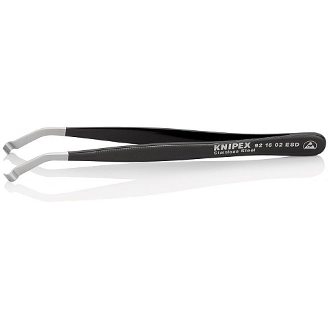 Knipex 92 16 02 ESD Industriepinzette Edelstahl