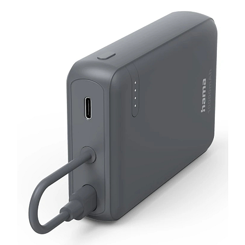 Hama Travel Lithium Polymer (LiPo) 10000 mAh Anthrazit