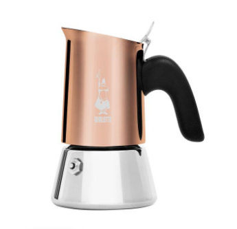 Bialetti Venus Mokka-Kanne 0,09 l Kupfer, Edelstahl