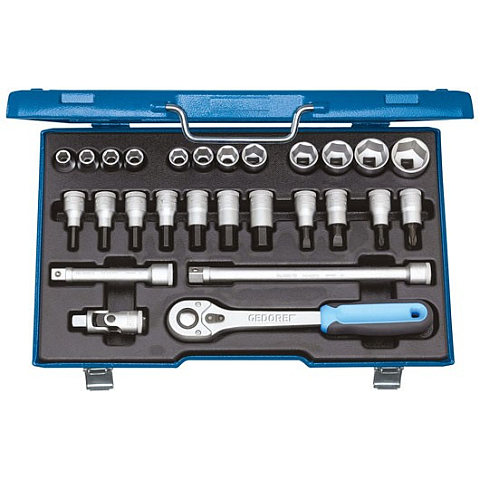 Gedore 6139750 Steckdosen/Steckdosen-Set