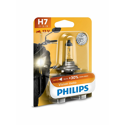 Philips Vision Moto 12972PRBW Motorradscheinwerferlampen