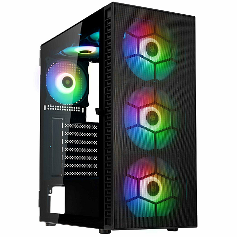 Kolink OBSERVATORY HF MB Computer-Gehäuse Midi Tower Schwarz