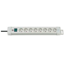 Brennenstuhl 1955580100 Verlängerungskabel 3 m 8 AC-Ausgänge Grau
