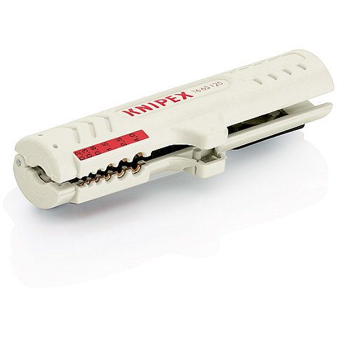 Knipex 16 65 125 SB Abisolierzange Grau
