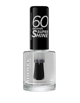 Rimmel 60 Seconds Super Shine Nagellack 8 ml Transparent
