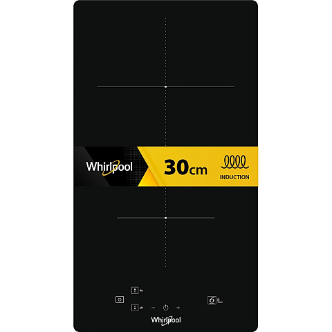 Whirlpool WS Q0530 NE Schwarz Integriert 28 cm Zonen-Induktionskochfeld 2 Zone(n)