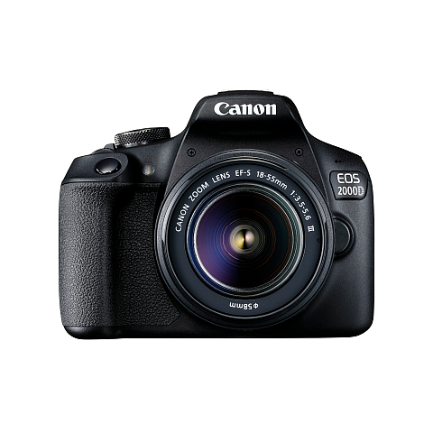 Canon EOS 2000D Gehäuse + EF-S 18-55mm f3.5-5.6 III Kit