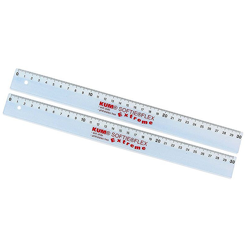 Wedo 52 3063 Maßstabslineal 300 mm Kunststoff Transparent