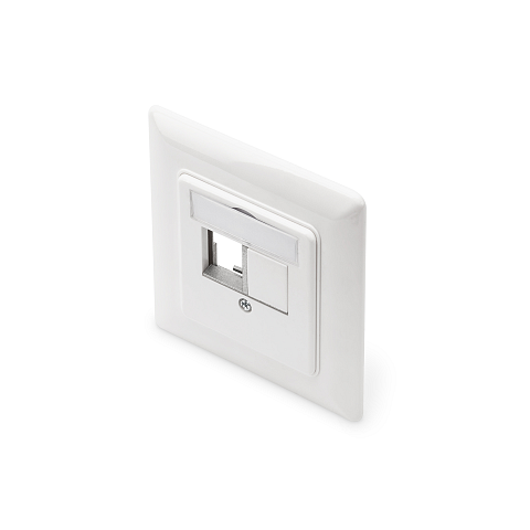 Digitus Frontplatte und Einbaurahmen für Multimedia / Keystone Module