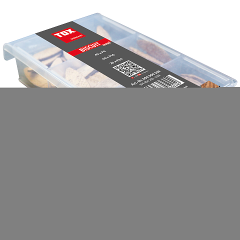 TOX Dübel MiniSet Biscuit Wood Dübel 100 Stück(e) Buche Keks