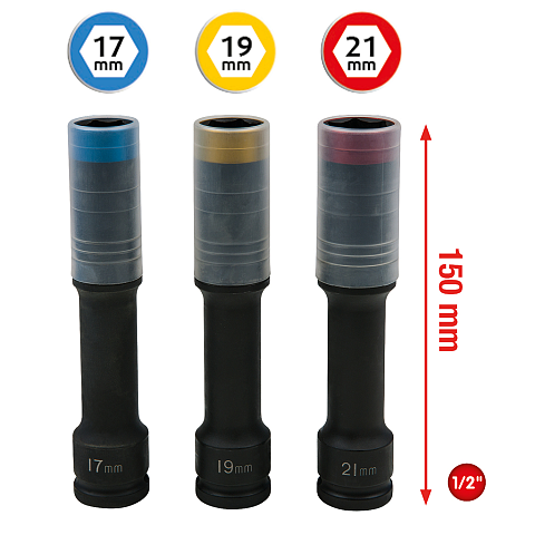 KS Tools 515.0622 Steckdosen/Steckdosen-Set Steckschlüssel-Satz