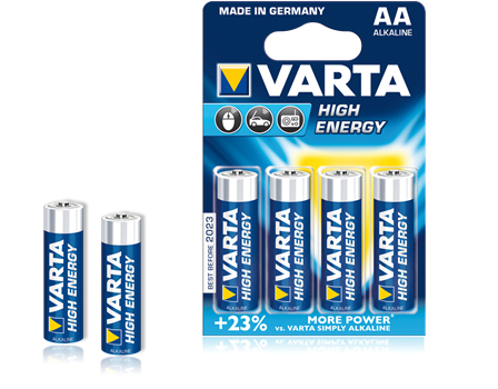 Varta High Energy AA Einwegbatterie Alkali
