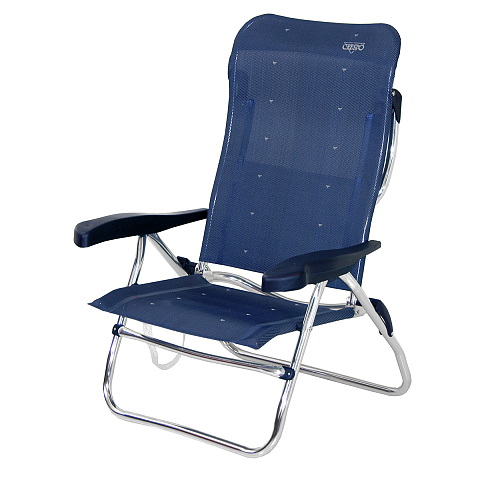 Crespo AL-223 Campingstuhl 4 Bein(e) Blau
