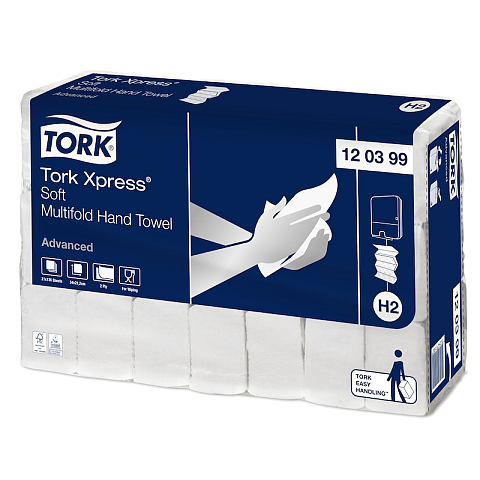 Tork 120399 Papiertuch 136 Blätter Weiß