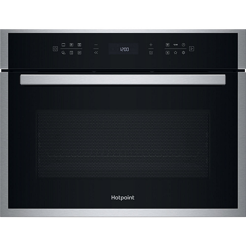 Hotpoint HCW6O7HTSXUK Schwarz Kombi-Mikrowelle Integriert 53 l 950 W