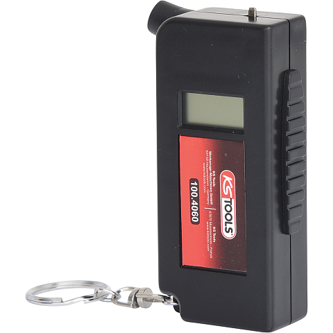 KS Tools 100.4060 Reifendruckmessgerät 0,35 - 6,8 bar Digitale Druckeinstelllehre