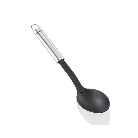 Leifheit 24061 Löffel Gemüselöffel Nylon, Edelstahl Schwarz, Edelstahl 1 Stück(e)