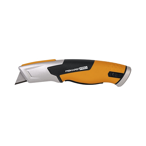 Fiskars 1062938 Teppichmesser Schwarz, Orange Rasierklingenmesser