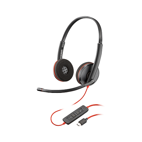 HP Poly Poly Blackwire C3220 USB-C Headset (Packungseinheit)