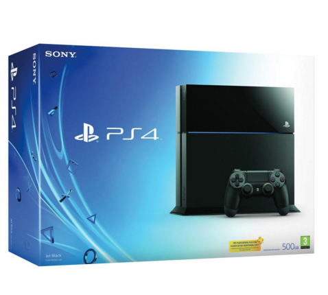 Sony PlayStation 4 WLAN Schwarz