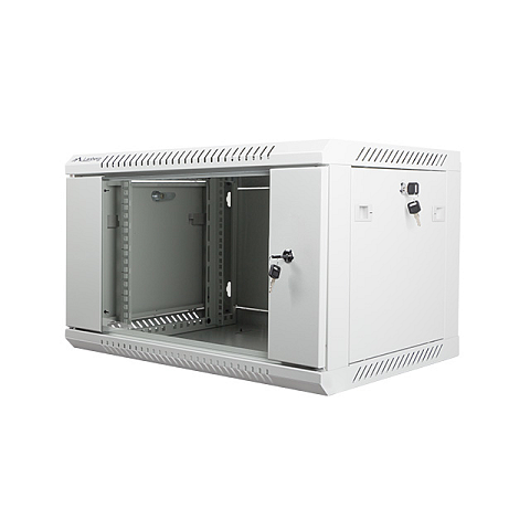 Lanberg WF01-6406-10S Rack 6U Wandmontiertes Regal Grau
