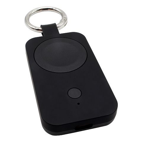 RealPower 495956 Powerbank 1000 mAh Kabelloses Aufladen Schwarz