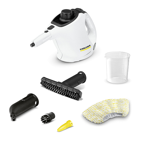 Kärcher SC 1 Zylinder-Dampfreiniger 1200 W Schwarz, Weiß