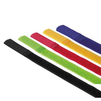 Hama 00020535 Kabelbinder Nylon Schwarz, Blau, Grün, Rot, Gelb 5 Stück(e)