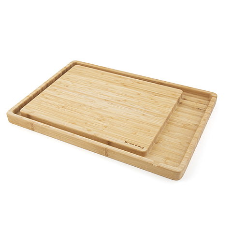 Broil King 68429 Küchen-Schneidebrett Rechteckig Bambus Braun