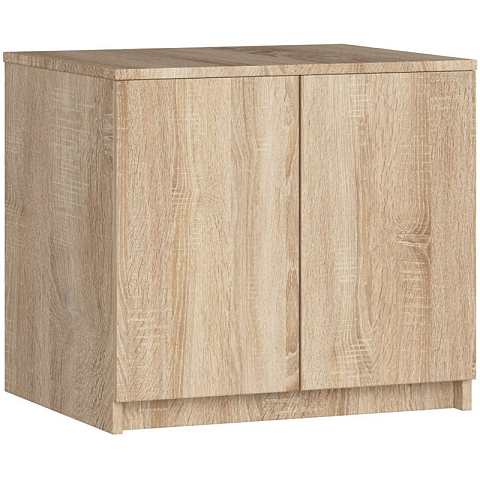 AKORD Furniture Factory SP0PSZNADS60SON Schlafzimmer-Schrank 2 Regale 2 Tür(en) Eiche Garderobe