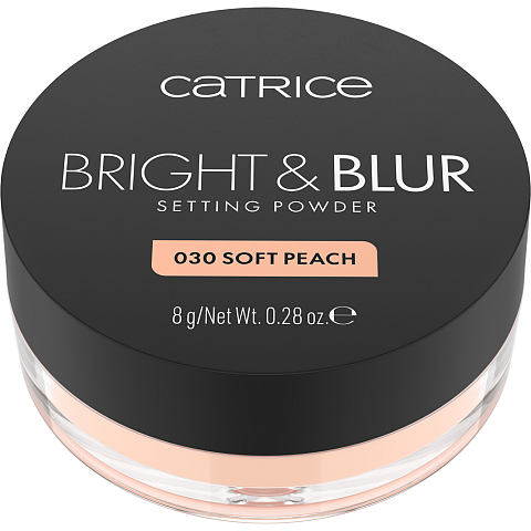 CATRICE Bright & Blur Setting Powder Gesichtspuder 8 g 030 030 - Soft Peach