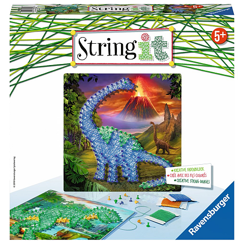 Ravensburger String it Midi: Dinosaurs