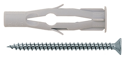 Fischer 53336 Dübel Nylon Rund
