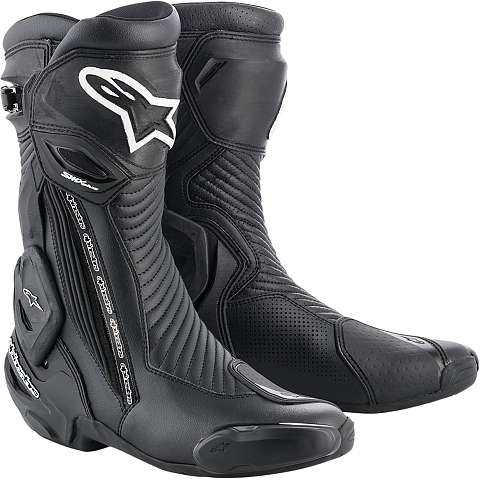 Alpinestars 2221019-10-41 Motorrad-Schuh Männlich Erwachsener Schwarz