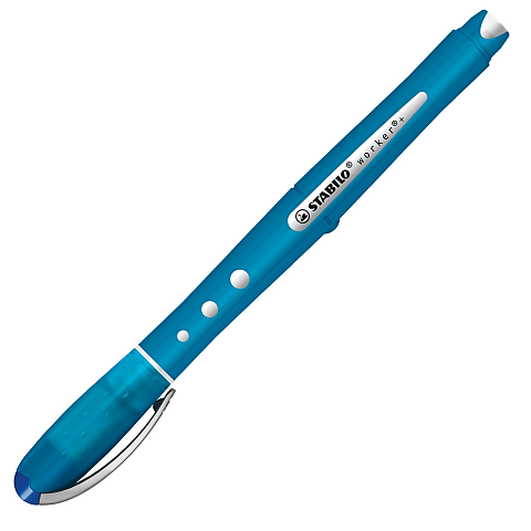 STABILO worker+ colorful Stick Pen Blau 1 Stück(e)