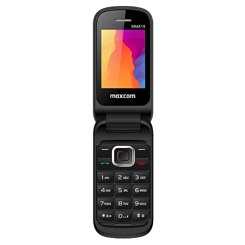 MaxCom Comfort MM815 6,1 cm (2.4") 90 g Schwarz Seniorentelefon