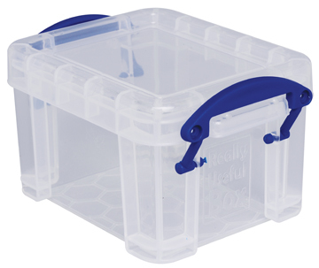 Really Useful Boxes UB014 Dateiablagebox Transparent