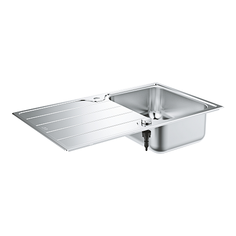 GROHE K500 45-S Aufsatzwanne Rechteckig Edelstahl