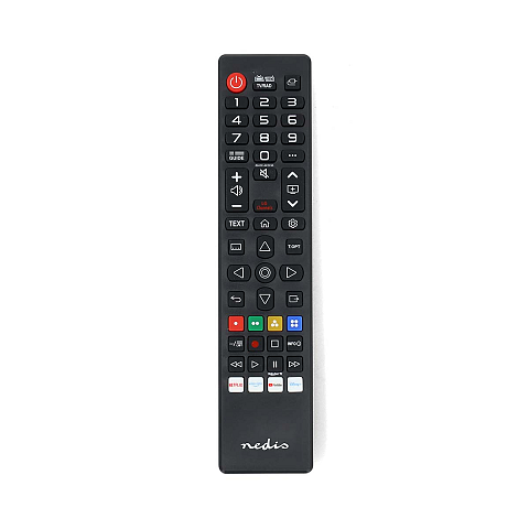 Nedis TVRC45LGBK Fernbedienung IR Wireless TV Drucktasten