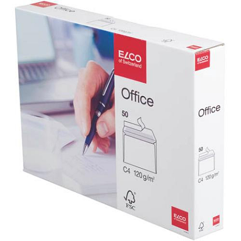 Elco Office C4 Briefumschlag C4 (229 x 324 mm) Weiß 50 Stück(e)