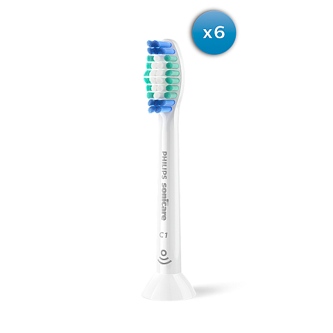 Philips Sonicare ProResults plaque control ProResults HX6016 Bürstenköpfe (6er-Pack)
